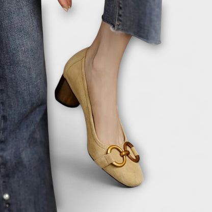 Mathilda – Højhælede Sko med Komfort Finish