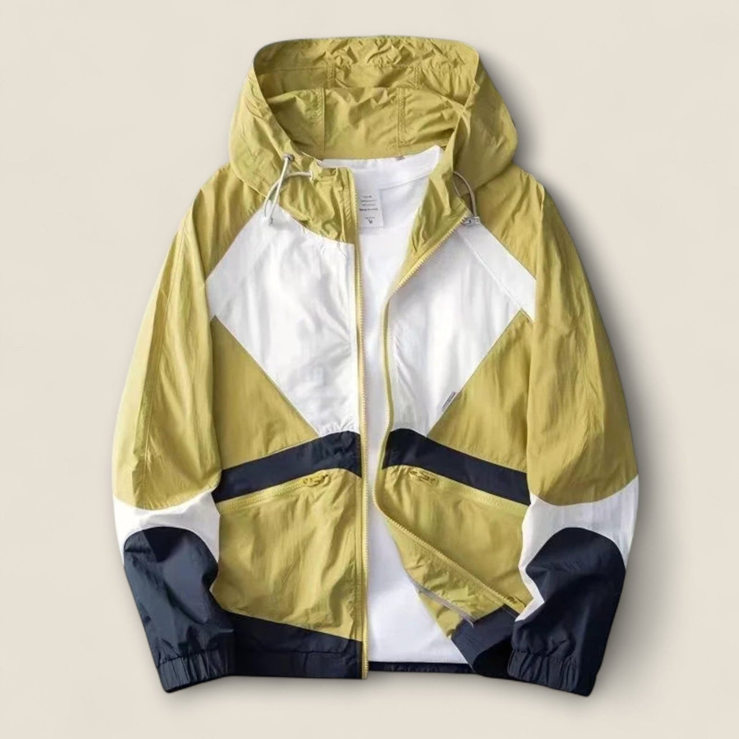 Venturo - Farveblokeret Vandtæt Jakke