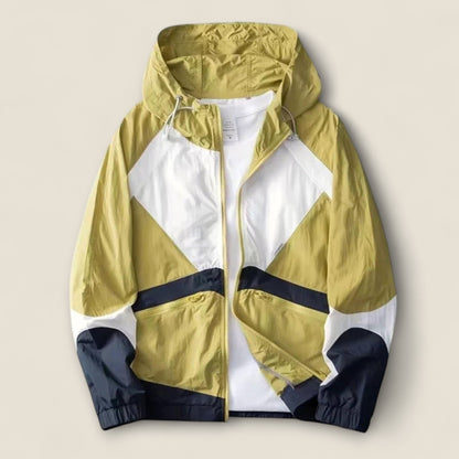 Venturo - Farveblokeret Vandtæt Jakke