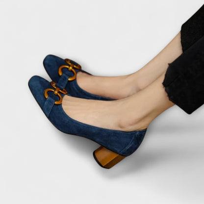 Mathilda – Højhælede Sko med Komfort Finish