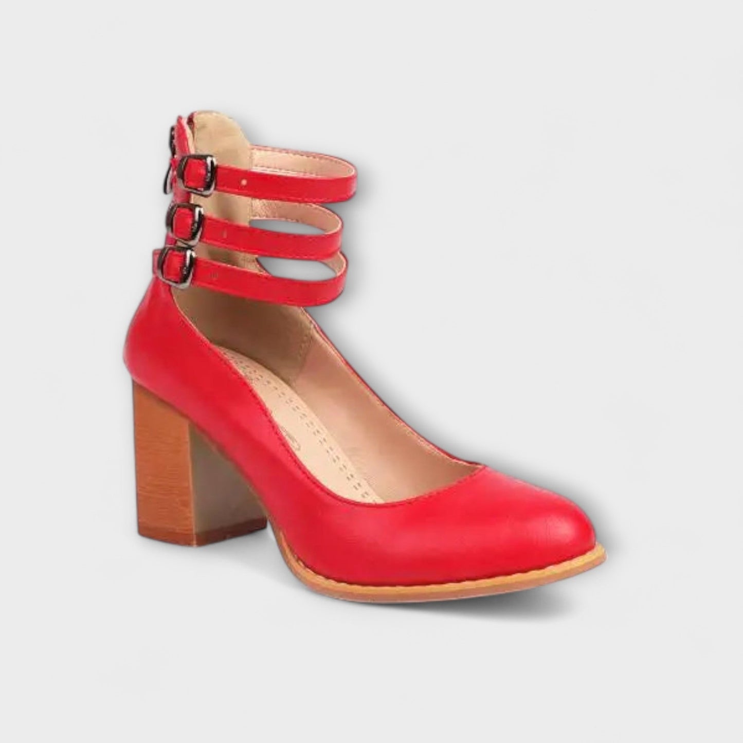 Alira – Pumps med Ankelrem Design