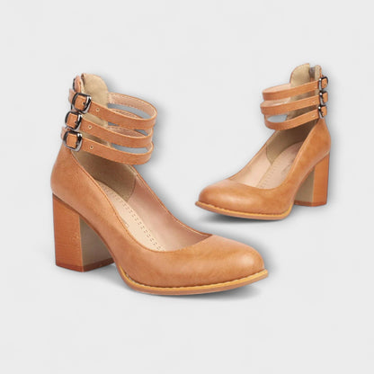 Alira – Pumps med Ankelrem Design