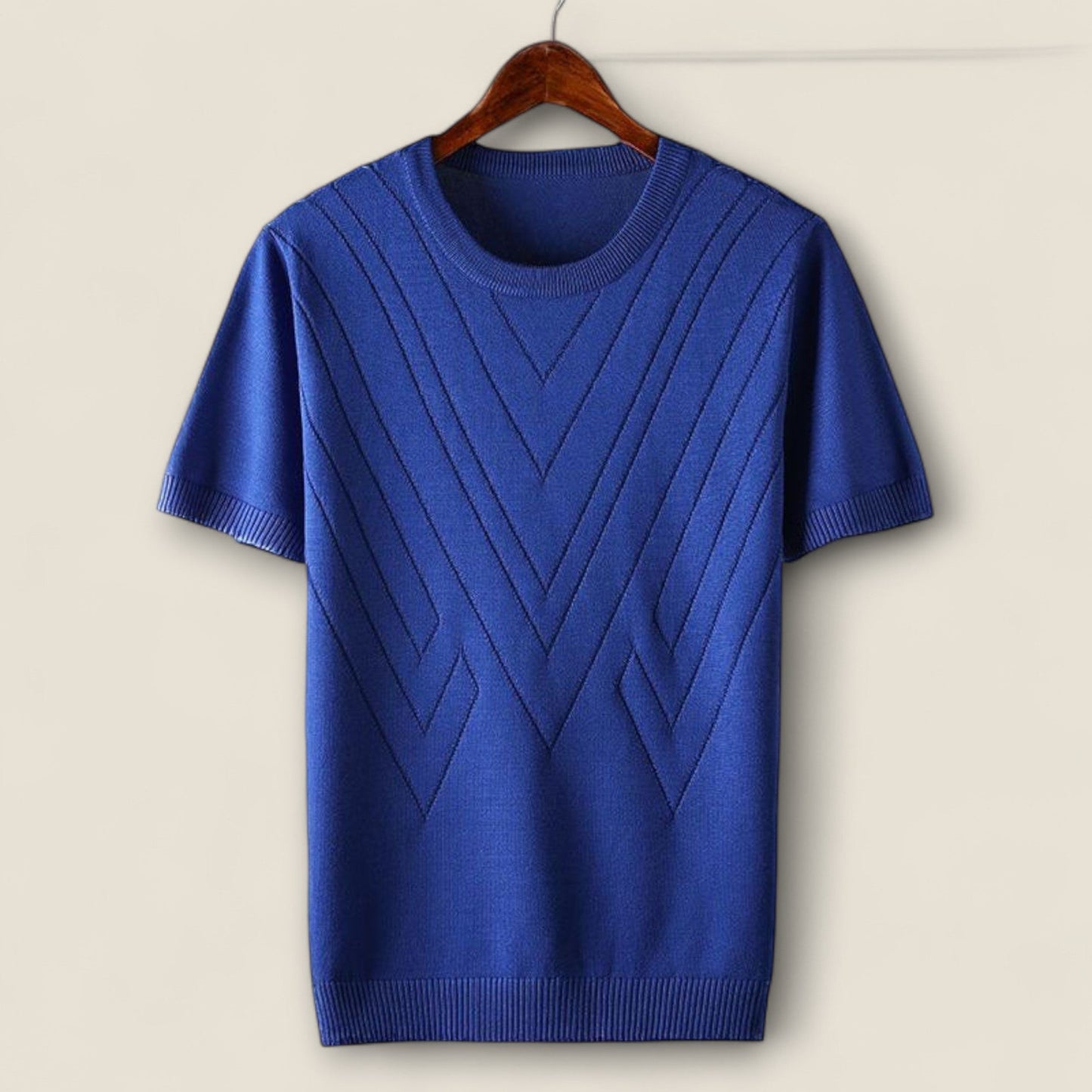 Landon - Is Silke Strikket T-Shirt