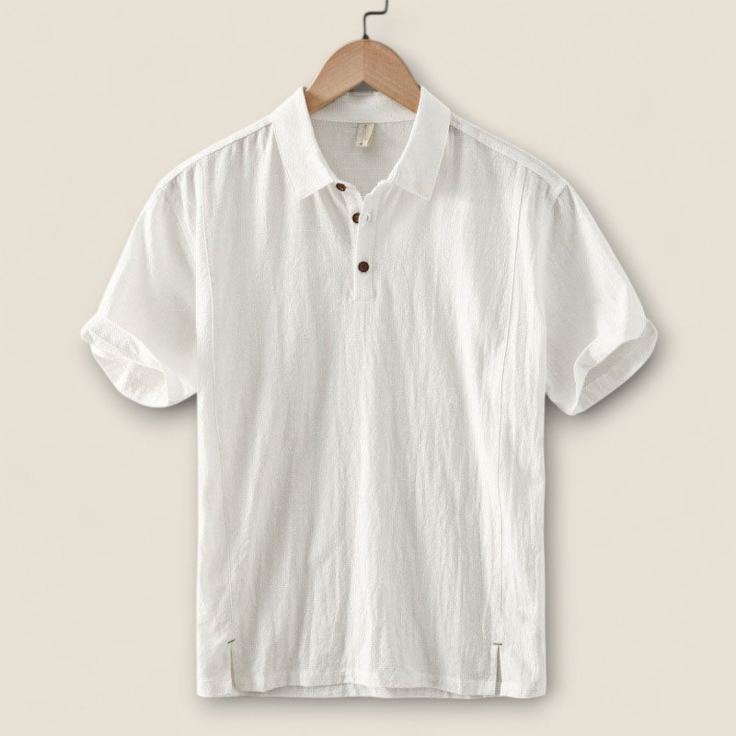 Laurent - Linned Polo T-shirt