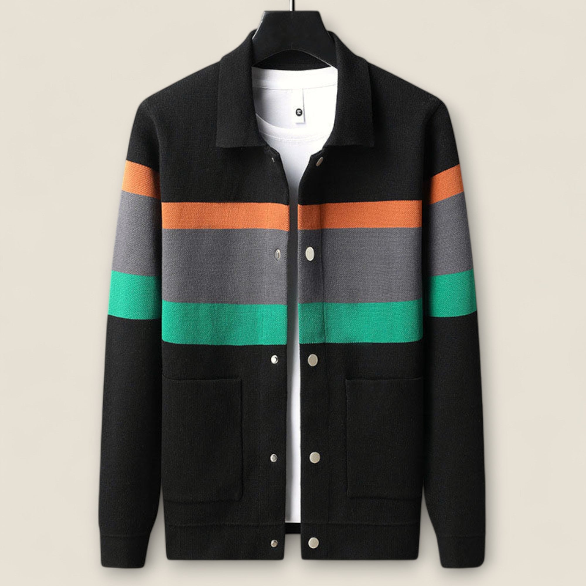 Lorenzo - Strikket Bomulds Cardigan