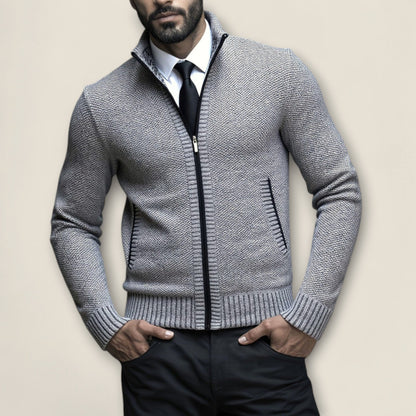 Matteo - Zip-Up Striktrøje