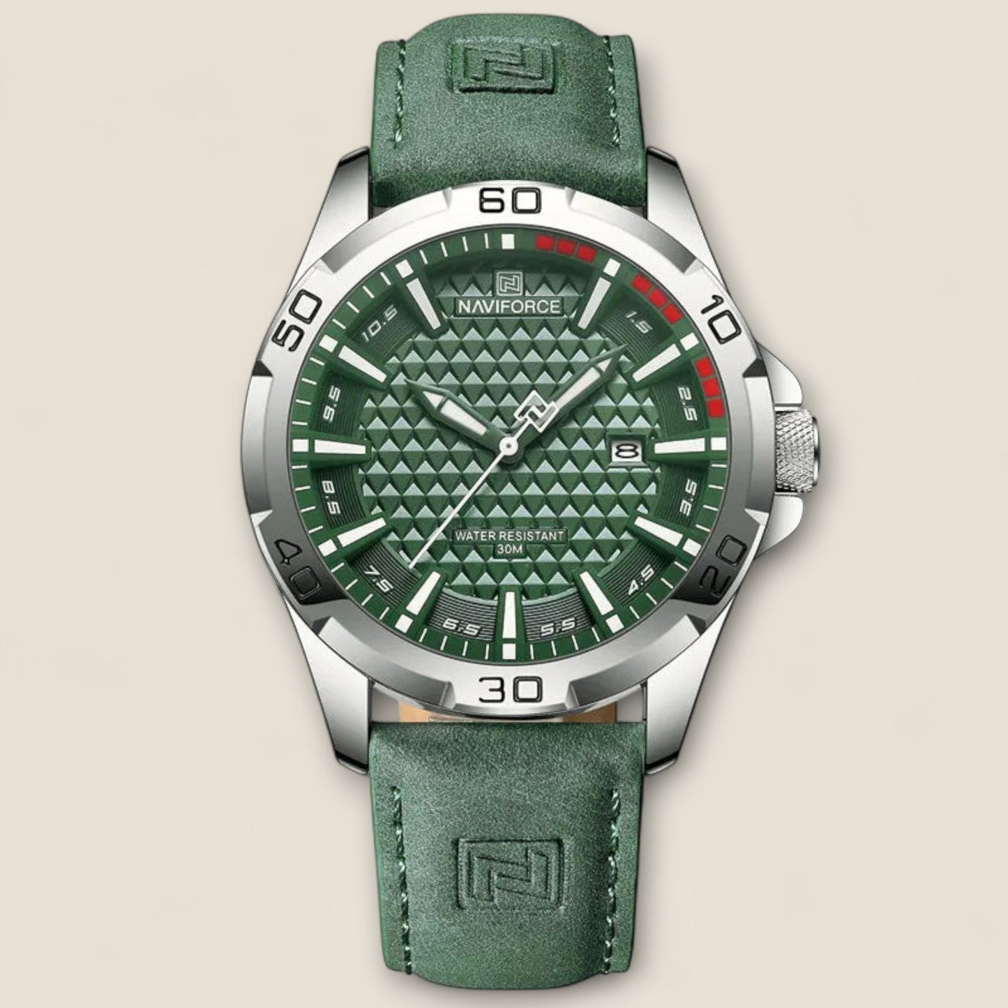 Dario - Geometrisk Ur med Skive