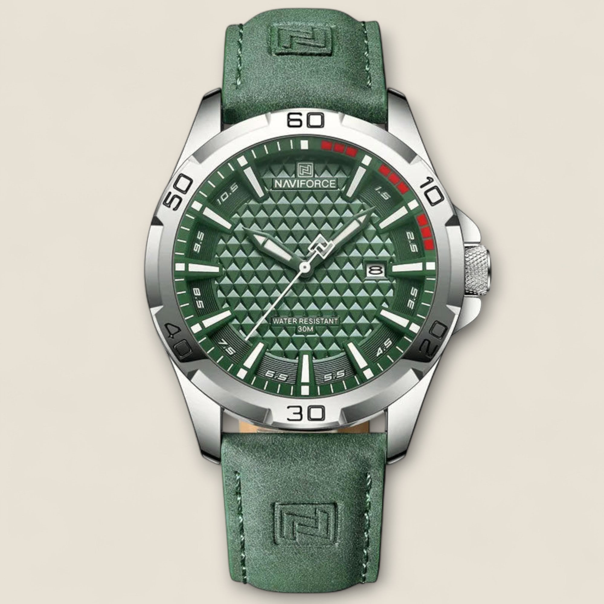 Dario - Geometrisk Ur med Skive