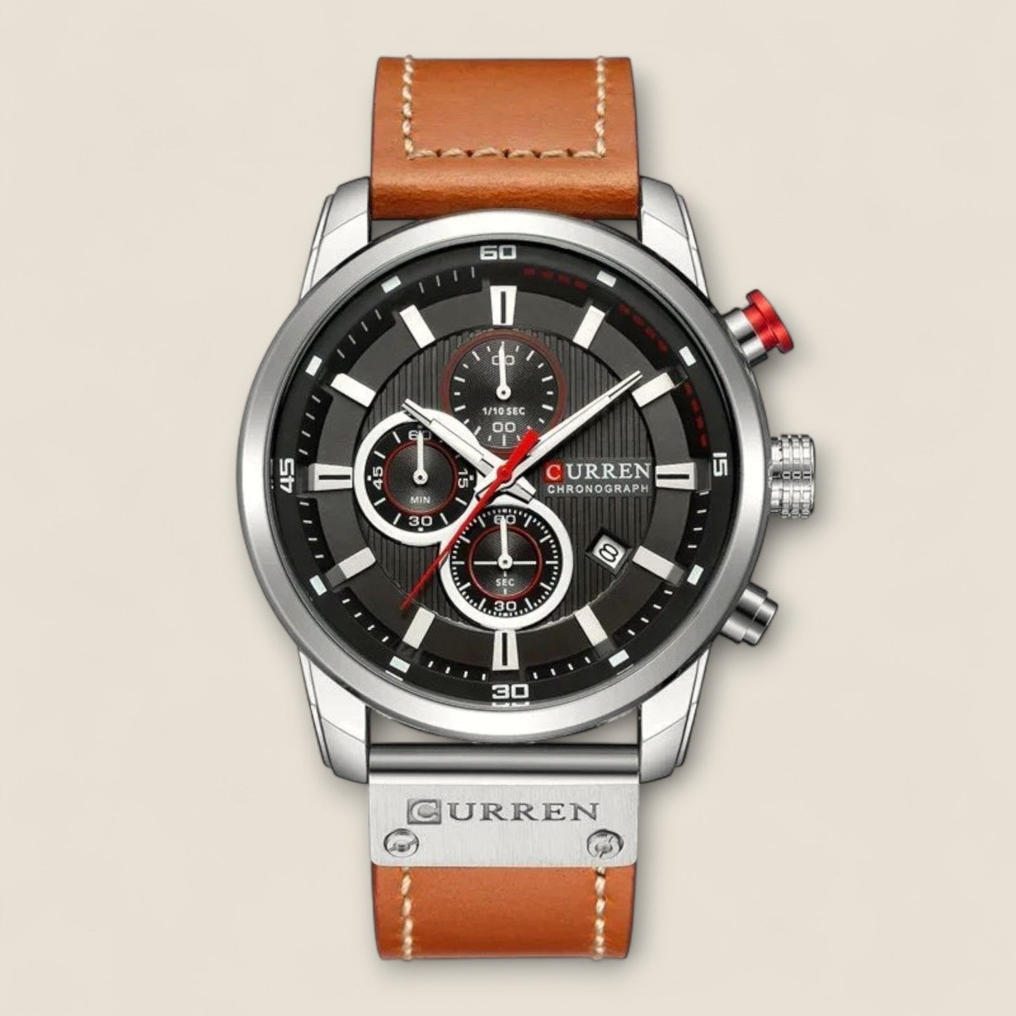 Renzo - Læder Chronograph Ur