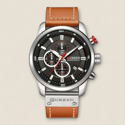 Renzo - Læder Chronograph Ur