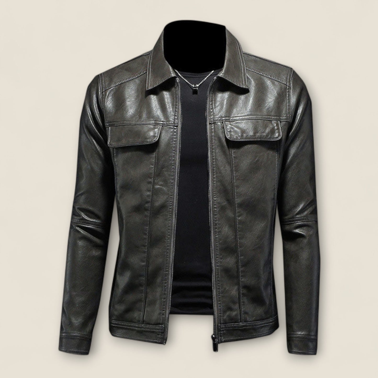 Vincenzo - Ægte Læderjakke
