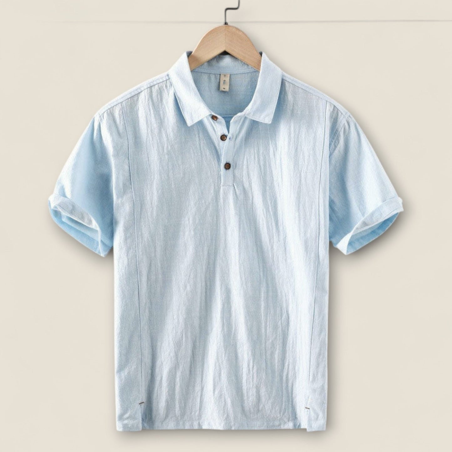 Laurent - Linned Polo T-shirt