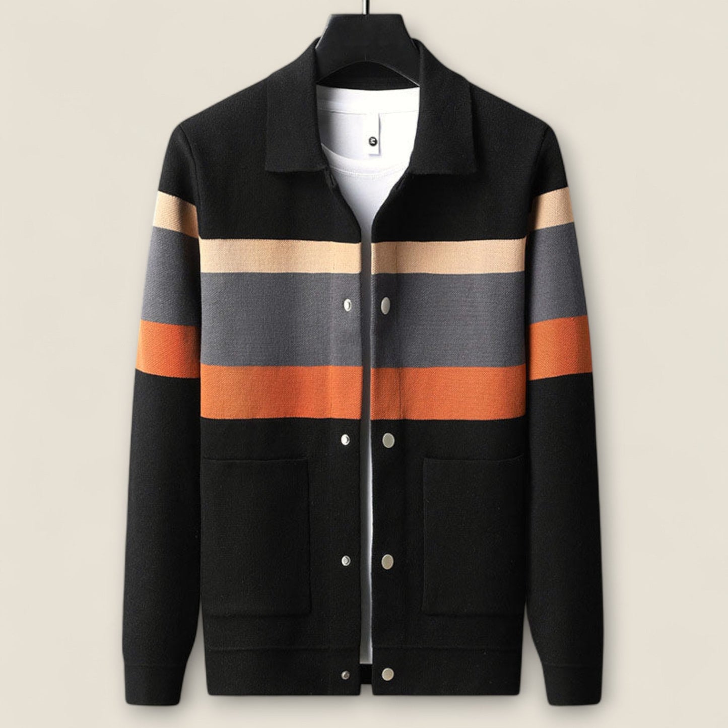 Lorenzo - Strikket Bomulds Cardigan