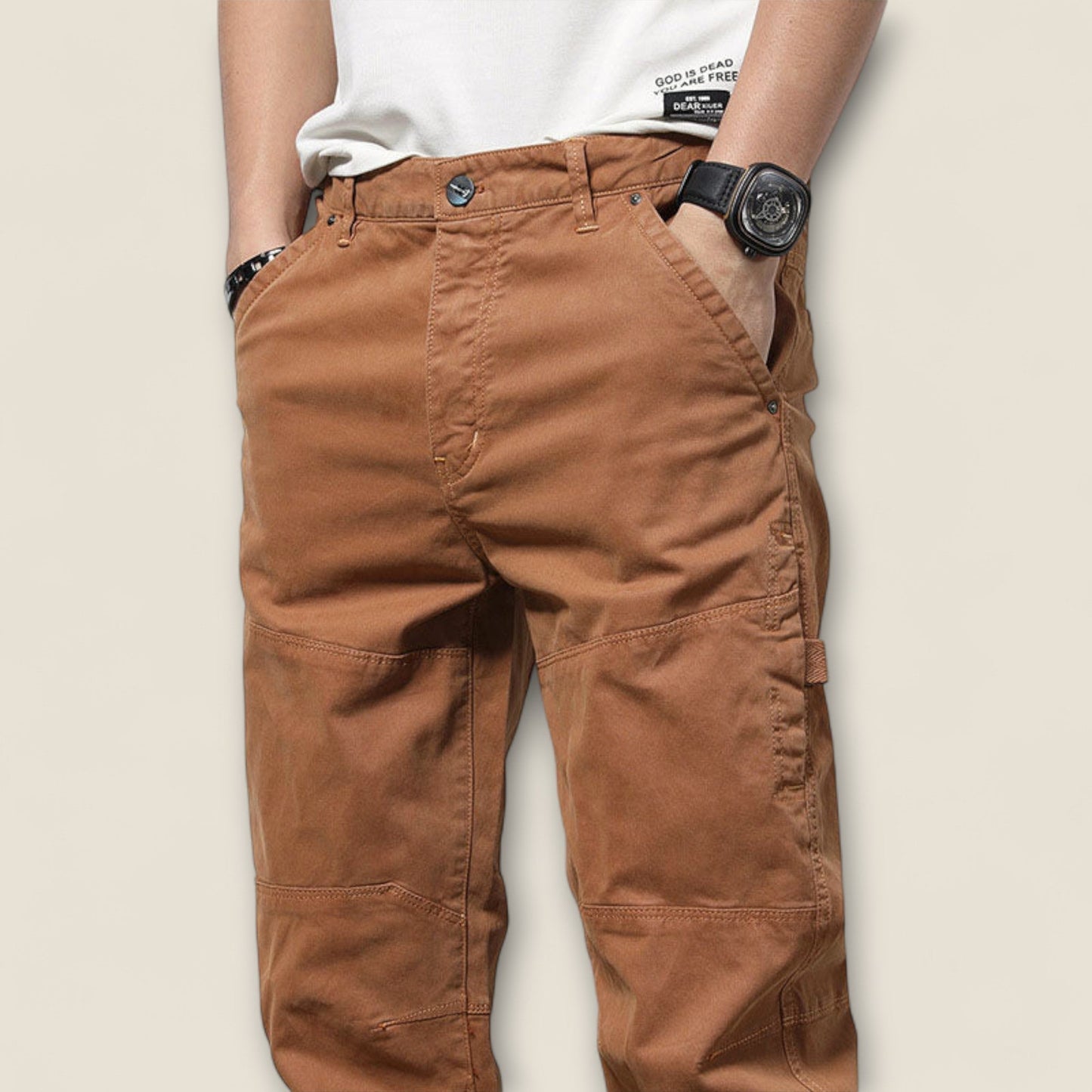 Diego - Bomulds Cargo Bukser