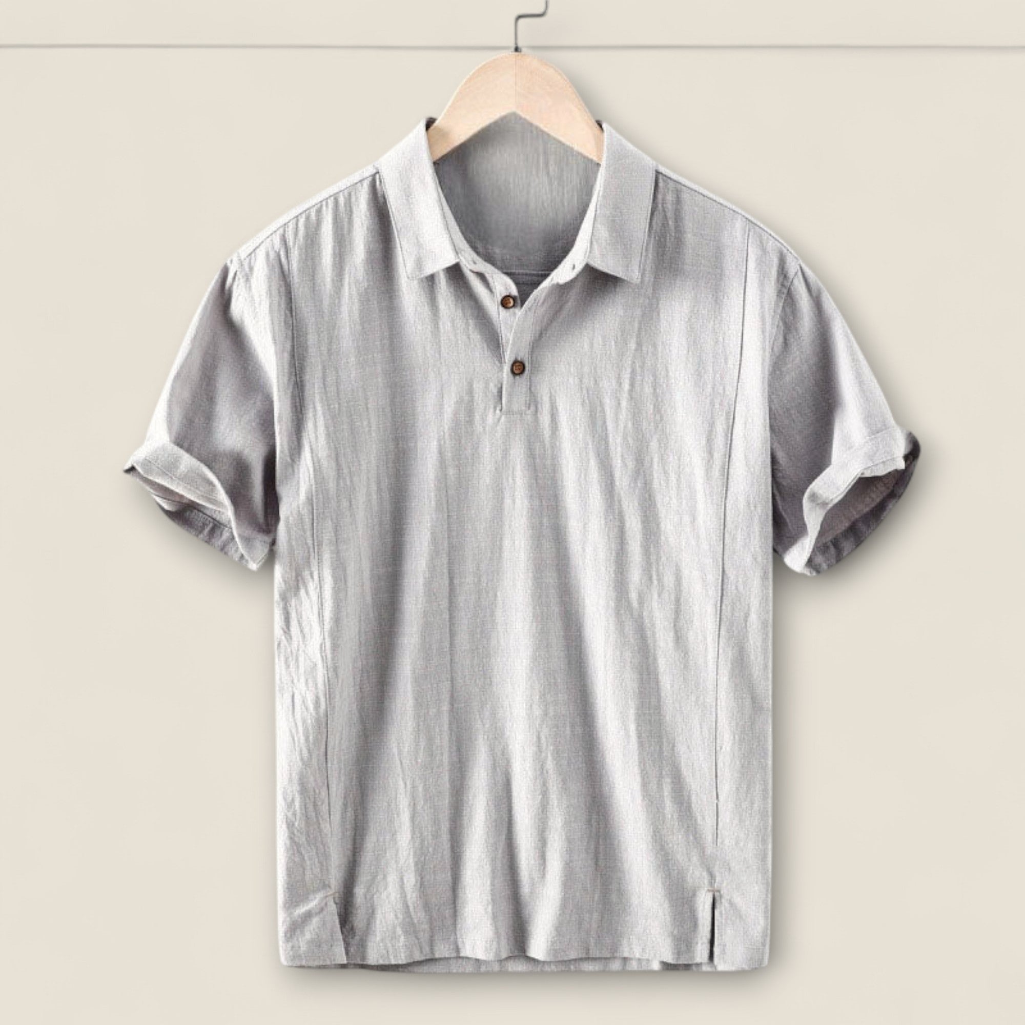 Laurent - Linned Polo T-shirt