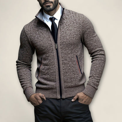 Matteo - Zip-Up Striktrøje