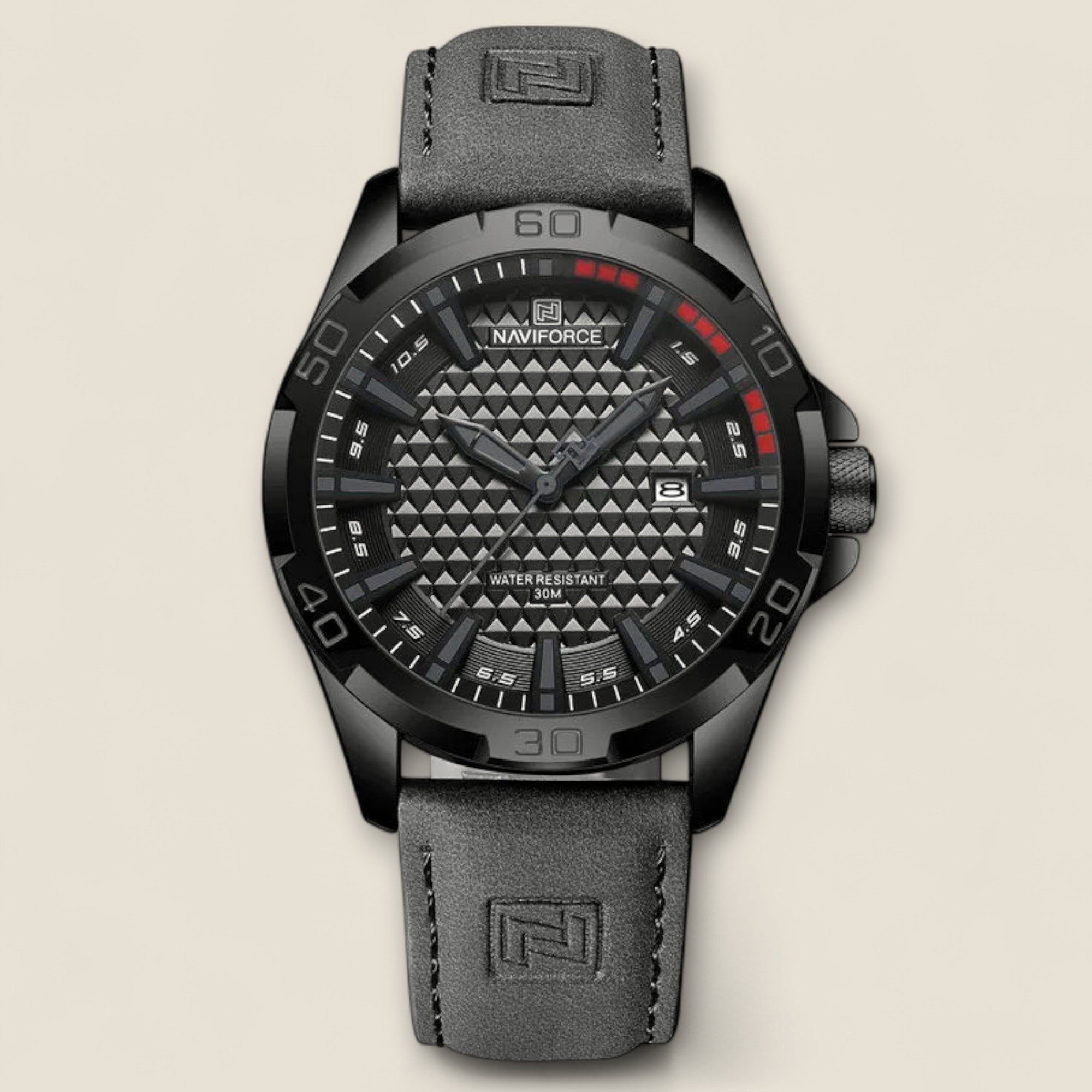 Dario - Geometrisk Ur med Skive