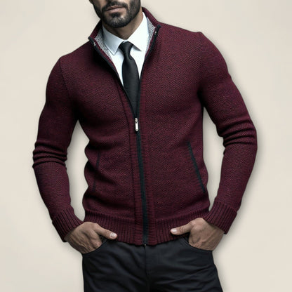 Matteo - Zip-Up Striktrøje