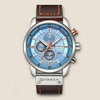 Renzo - Læder Chronograph Ur