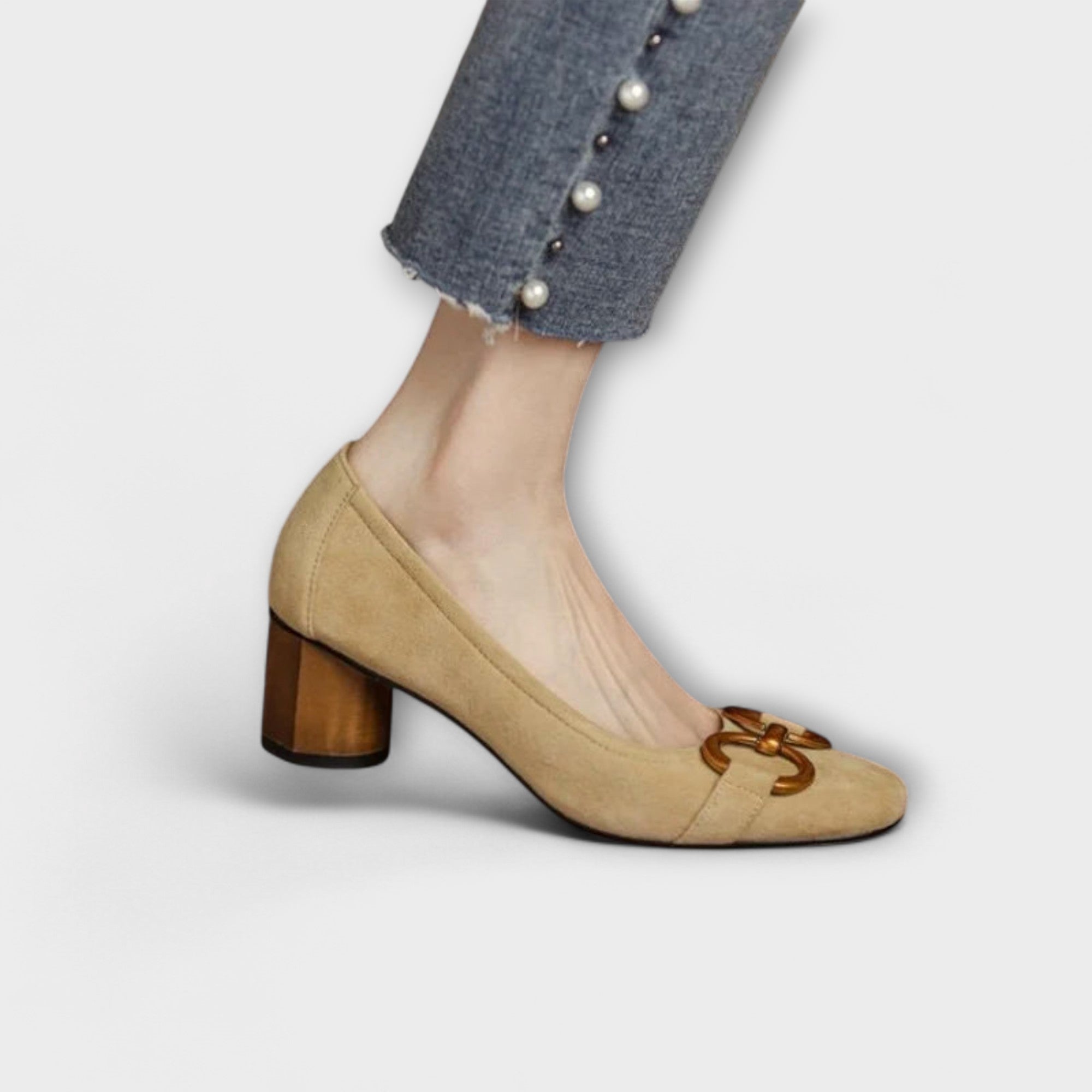 Mathilda – Højhælede Sko med Komfort Finish