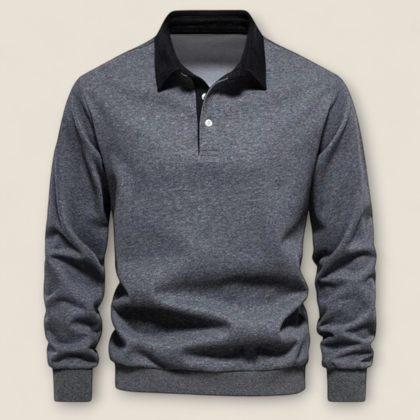 Emanuel - Klassisk Polo Sweater