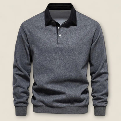 Emanuel - Klassisk Polo Sweater