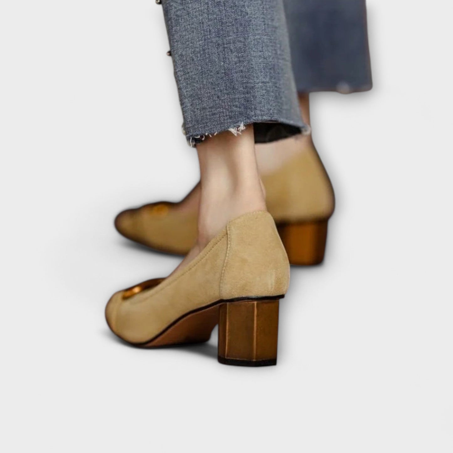 Mathilda – Højhælede Sko med Komfort Finish