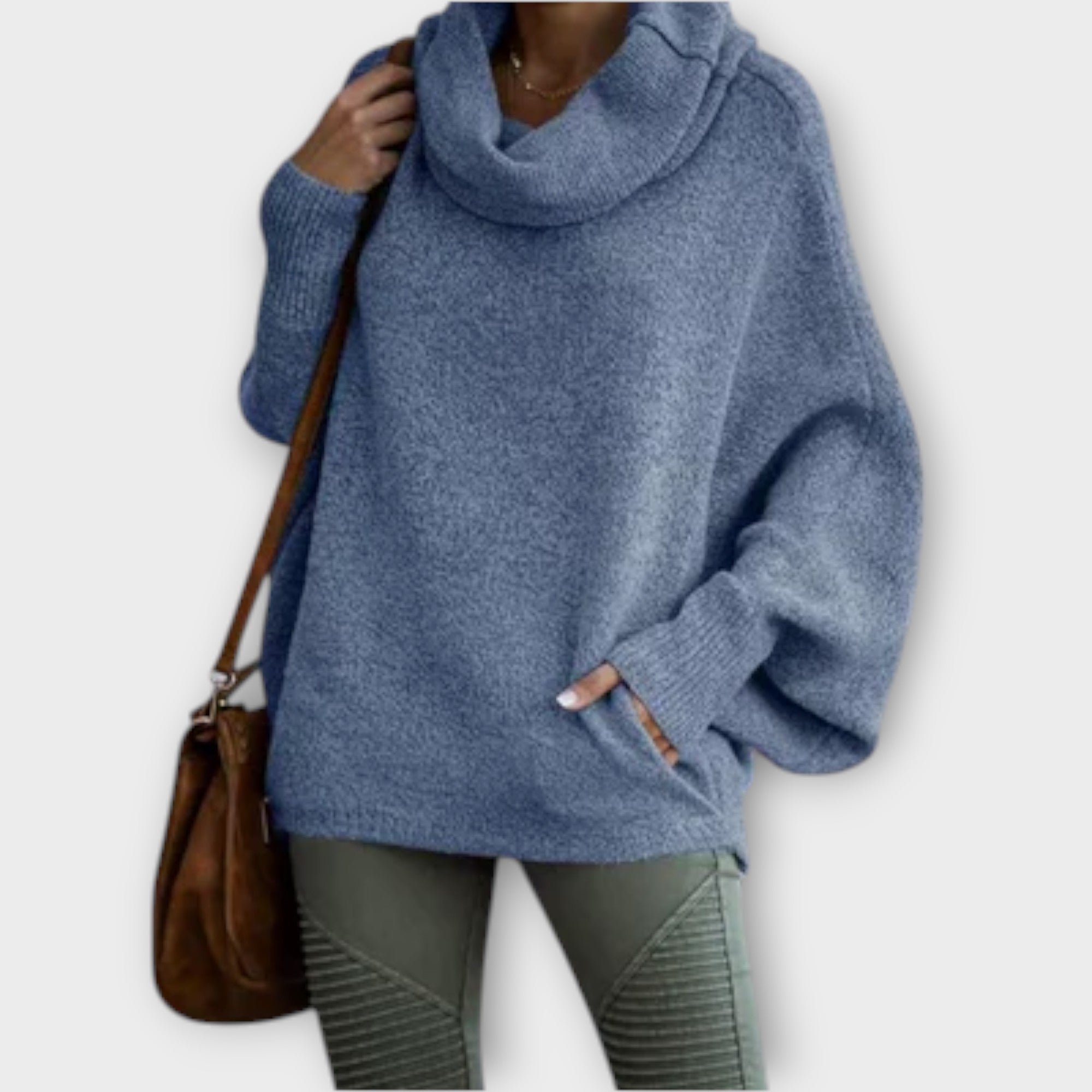 Ulrike - Elegant Dame Sweater i Skildpadde