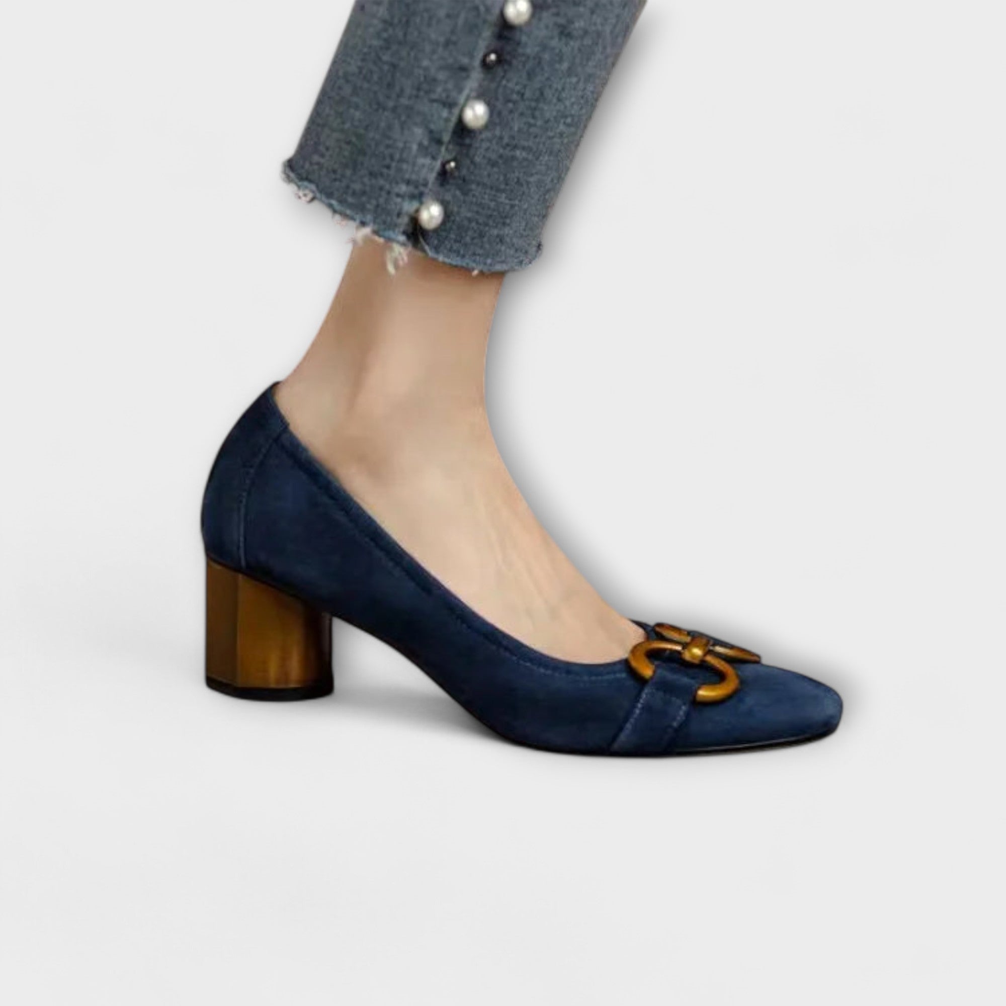 Mathilda – Højhælede Sko med Komfort Finish