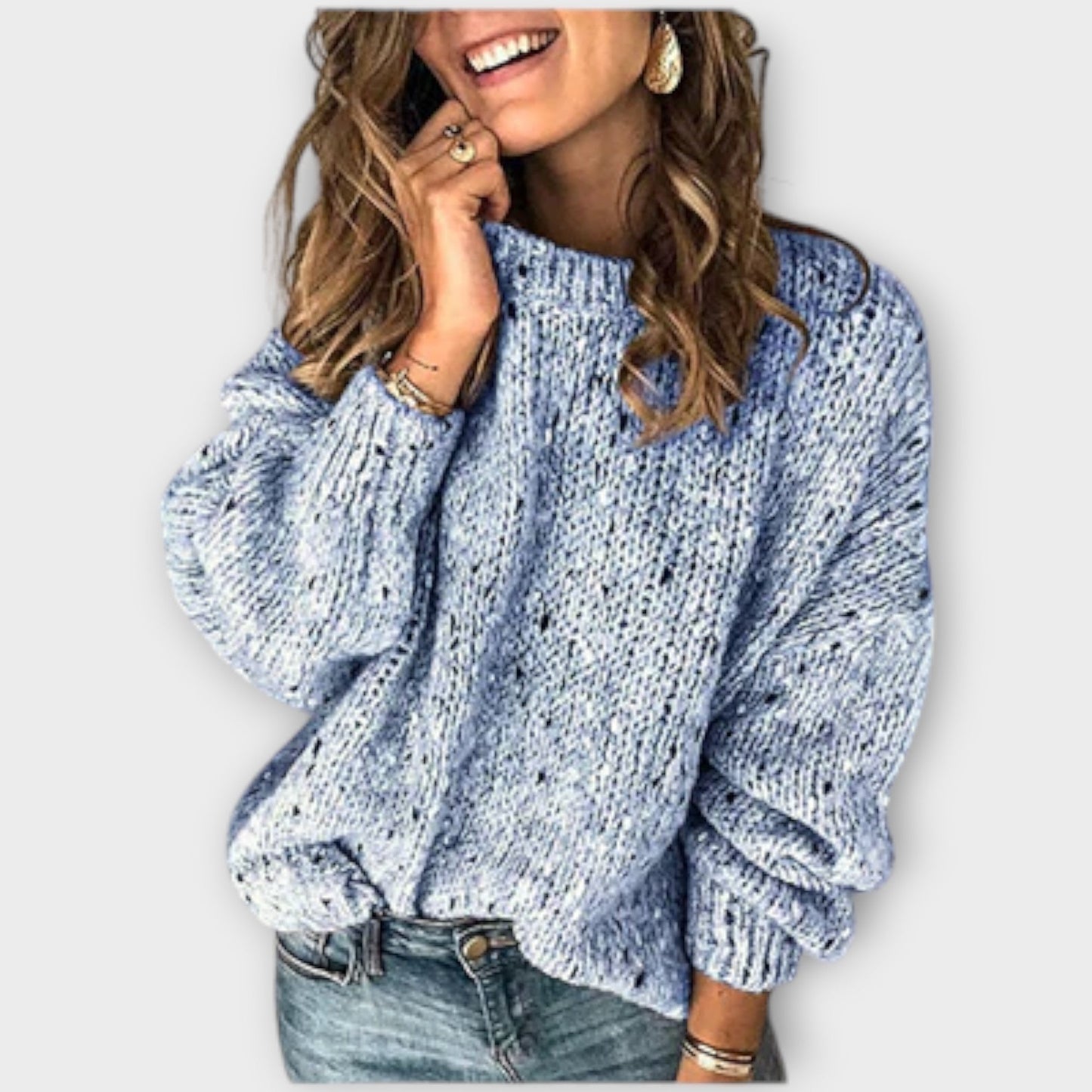 Eileen - Cozy Retro Strik Sweater