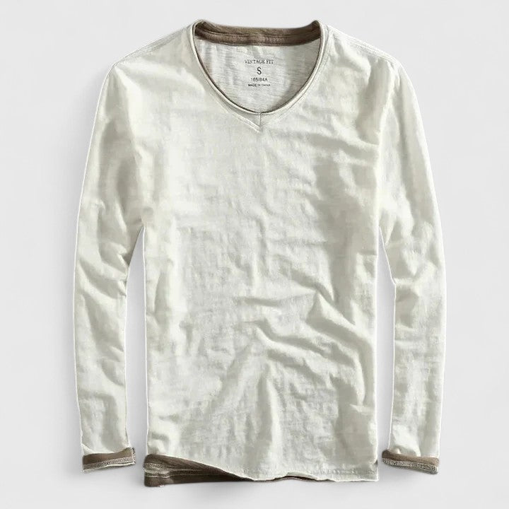 Kolsten | Stilfuld Langærmet Skjorte