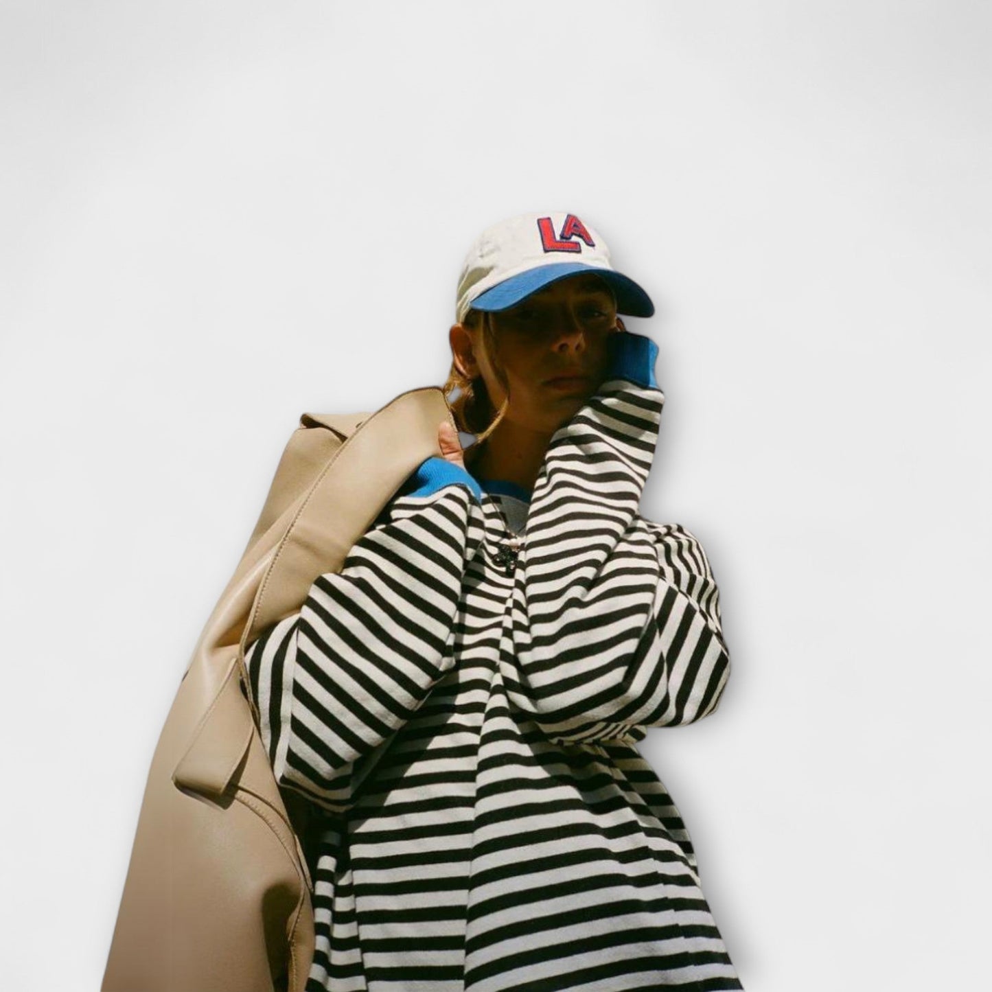 Mary - Stribet Oversized Sweater