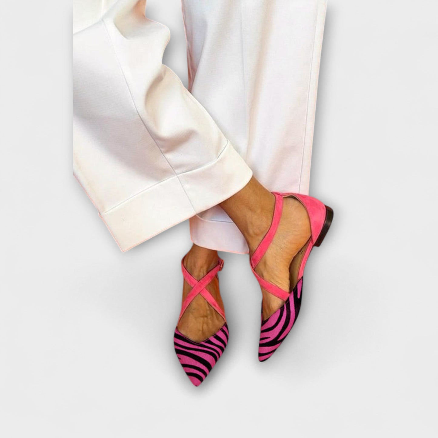 Zarella – Zebra Flats i Pink Power