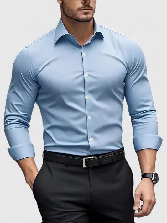 Caldwell | Tidløs Langærmet Skjorte