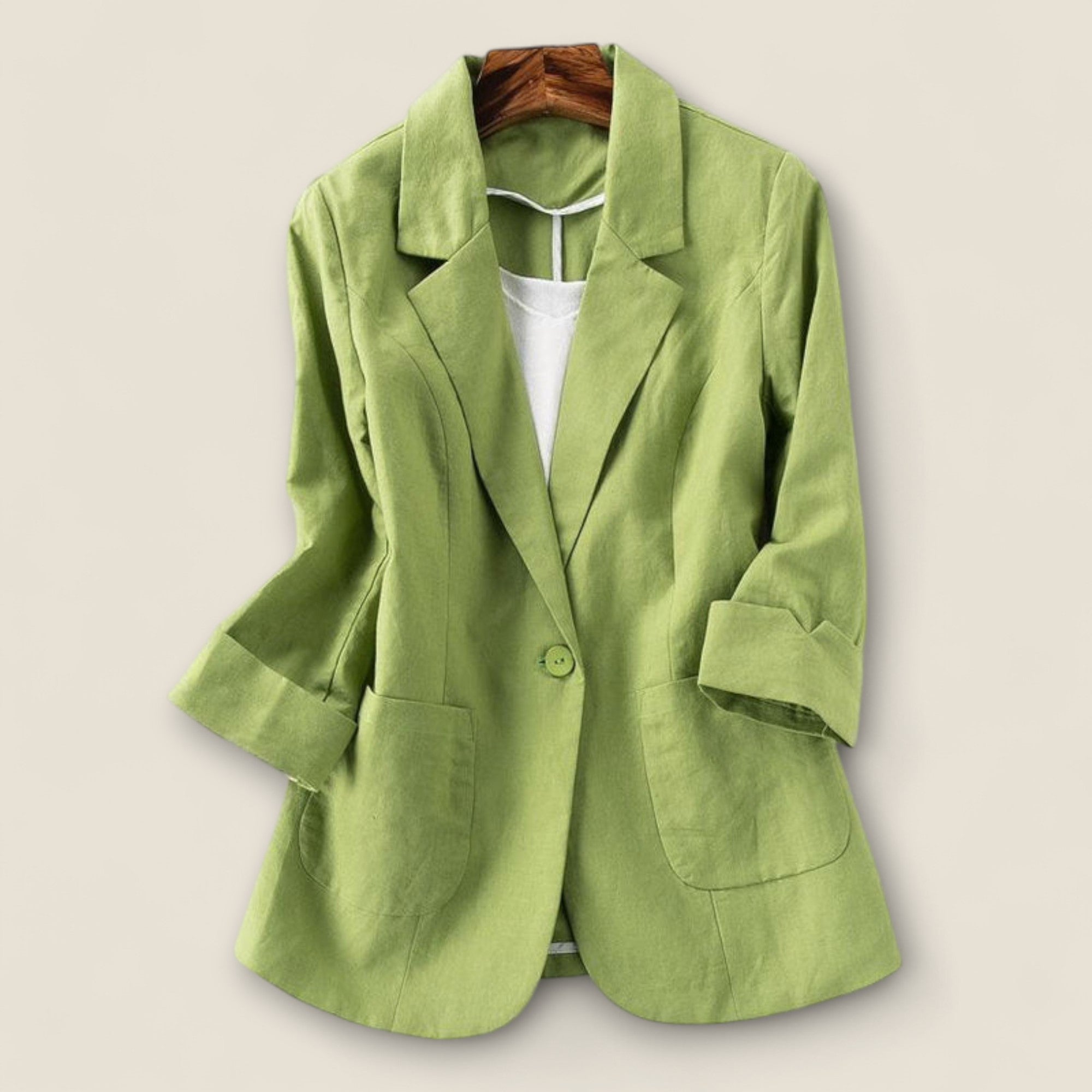 Sofia - Blød Linned Blazer