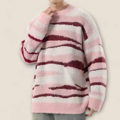 Valerio - Blød Børstet Strik Pullover